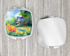 Massachusetts Mayflowers in Watercolor Compact Decorative Travel Makeup Mirror DAC1669 product image at NuMercy 4