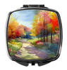 North Carolina Dogwoods in Watercolor Compact Decorative Travel Makeup Mirror DAC1694 product image at NuMercy