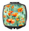 California California Poppies in Watercolor Compact Decorative Travel Makeup Mirror DAC1629 product image at NuMercy