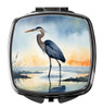 Blue Heron Barely Lit Sky Compact Decorative Travel Makeup Mirror DAC7501 product image at NuMercy