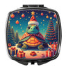 Turtle Christmas Compact Decorative Travel Makeup Mirror DAC1207 product image at NuMercy