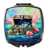 Treasure Chest Compact Decorative Travel Makeup Mirror DAC2836 product image at NuMercy
