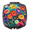 Colorful Ranunculus Compact Decorative Travel Makeup Mirror product image at NuMercy