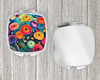Colorful Ranunculus Compact Decorative Travel Makeup Mirror product image at NuMercy 4