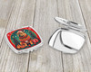 Shar Pei Christmas Compact Decorative Travel Makeup Mirror product image at NuMercy 3