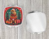 Shar Pei Christmas Compact Decorative Travel Makeup Mirror product image at NuMercy 4