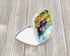 Kansas Sunflowers in Watercolor Compact Decorative Travel Makeup Mirror DAC1654 product image at NuMercy 2