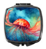 Jellyfish Compact Decorative Travel Makeup Mirror DAC2788 product image at NuMercy