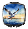 Gull Flying Low Compact Decorative Travel Makeup Mirror DAC7516 product image at NuMercy