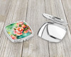 Delaware Peach Blossom in Watercolor Compact Decorative Travel Makeup Mirror DAC1636 product image at NuMercy 3