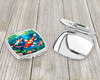 Koi Fish Compact Decorative Travel Makeup Mirror DAC2797 product image at NuMercy 3