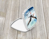 Black Skimmer Compact Decorative Travel Makeup Mirror product image at NuMercy 2