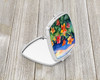 Colorado Rocky Mountain Columbine in Watercolor Compact Decorative Travel Makeup Mirror DAC1632 product image at NuMercy 2
