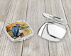 Blue Heron Compact Decorative Travel Makeup Mirror DAC2849 product image at NuMercy 3