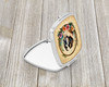 Saint Bernard and Flowers Compact Decorative Travel Makeup Mirror product image at NuMercy 2