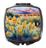 New Mexico Yucca Flower in Watercolor Compact Decorative Travel Makeup Mirror DAC1690 product image at NuMercy
