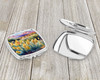 New Mexico Yucca Flower in Watercolor Compact Decorative Travel Makeup Mirror DAC1690 product image at NuMercy 3
