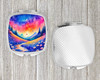 Colorful Periwinkles Compact Decorative Travel Makeup Mirror DAC1983 product image at NuMercy 4