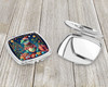 Gecko Christmas Compact Decorative Travel Makeup Mirror product image at NuMercy 3