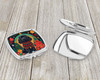 Black Cocker Spaniel Christmas Compact Decorative Travel Makeup Mirror product image at NuMercy 3