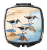 Sandpipers Compact Decorative Travel Makeup Mirror DAC7527 product image at NuMercy