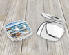 Gulls Scavenging Compact Decorative Travel Makeup Mirror DAC7519 product image at NuMercy 3