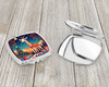 Giraffe Christmas Compact Decorative Travel Makeup Mirror DAC1181 product image at NuMercy 3