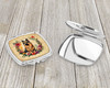 Belgian Tervuren and Flowers Compact Decorative Travel Makeup Mirror product image at NuMercy 3