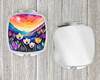 Colorful Crocus Compact Decorative Travel Makeup Mirror product image at NuMercy 4