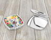 Westie Luau Compact Decorative Travel Makeup Mirror DAC6535 product image at NuMercy 3