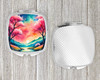 Colorful Cherry Blossoms Compact Decorative Travel Makeup Mirror product image at NuMercy 4