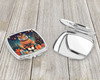 Tiger Christmas Compact Decorative Travel Makeup Mirror DAC1204 product image at NuMercy 3