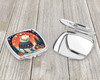 Polar Bear Christmas Compact Decorative Travel Makeup Mirror DAC1202 product image at NuMercy 3
