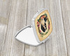 English Springer Spaniel and Flowers Compact Decorative Travel Makeup Mirror product image at NuMercy 2