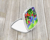 Illinois Violet in Watercolor Compact Decorative Travel Makeup Mirror DAC1648 product image at NuMercy 2
