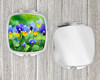 Illinois Violet in Watercolor Compact Decorative Travel Makeup Mirror DAC1647 product image at NuMercy 4