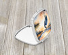 Blue Heron in the Golden Hour Compact Decorative Travel Makeup Mirror DAC7498 product image at NuMercy 2