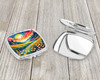 Colorful Buttercups Compact Decorative Travel Makeup Mirror product image at NuMercy 3