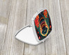 Black Labrador Retriever Christmas Compact Decorative Travel Makeup Mirror product image at NuMercy 2