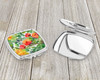 Connecticut Mountain Laurels in Watercolor Compact Decorative Travel Makeup Mirror DAC1633 product image at NuMercy 3