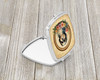 Shih Tzu and Flowers Compact Decorative Travel Makeup Mirror product image at NuMercy 2