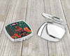 Miniature Pinscher Christmas Compact Decorative Travel Makeup Mirror product image at NuMercy 3