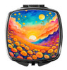 Colorful Marigolds Compact Decorative Travel Makeup Mirror DAC1974 product image at NuMercy