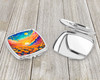 Colorful Marigolds Compact Decorative Travel Makeup Mirror DAC1974 product image at NuMercy 3