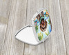 Wirehaired Pointing Griffon Luau Compact Decorative Travel Makeup Mirror product image at NuMercy 2