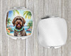 Wirehaired Pointing Griffon Luau Compact Decorative Travel Makeup Mirror product image at NuMercy 4