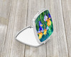 Tennessee Iris in Watercolor Compact Decorative Travel Makeup Mirror DAC1706 product image at NuMercy 2