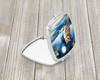 Owl Perched in Coastal Tree Compact Decorative Travel Makeup Mirror DAC7532 product image at NuMercy 2