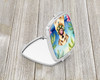 Wheaten Terrier Luau Compact Decorative Travel Makeup Mirror product image at NuMercy 2