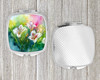 Utah Sego Lilies in Watercolor Compact Decorative Travel Makeup Mirror DAC1711 product image at NuMercy 4